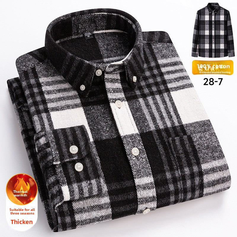 Mens Cotton Shirt Colouronova