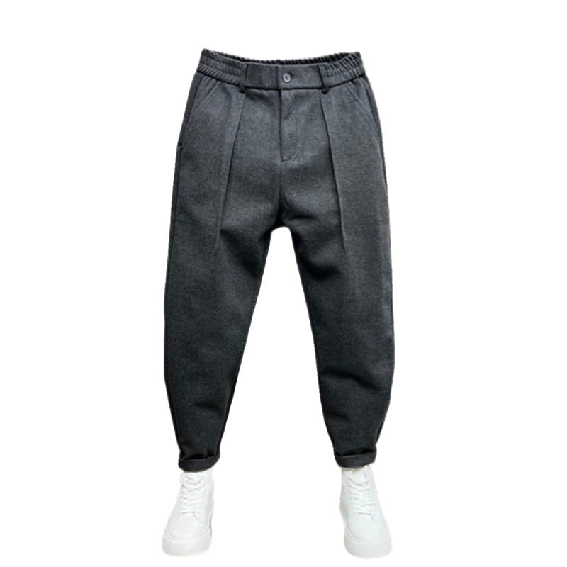 Woolen carrot pants Colouronova