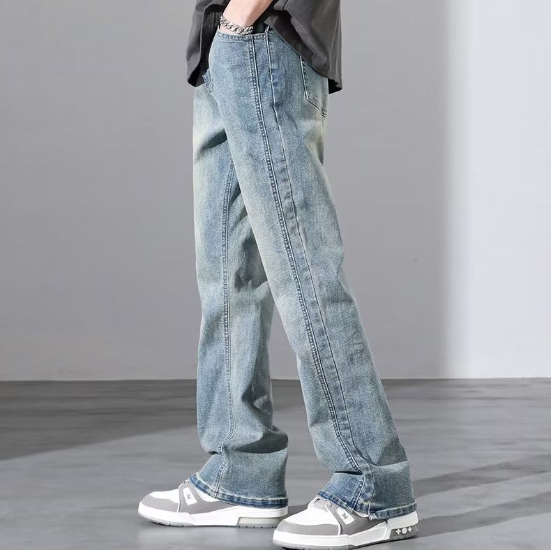 Mens Denim Trousers Colouronova