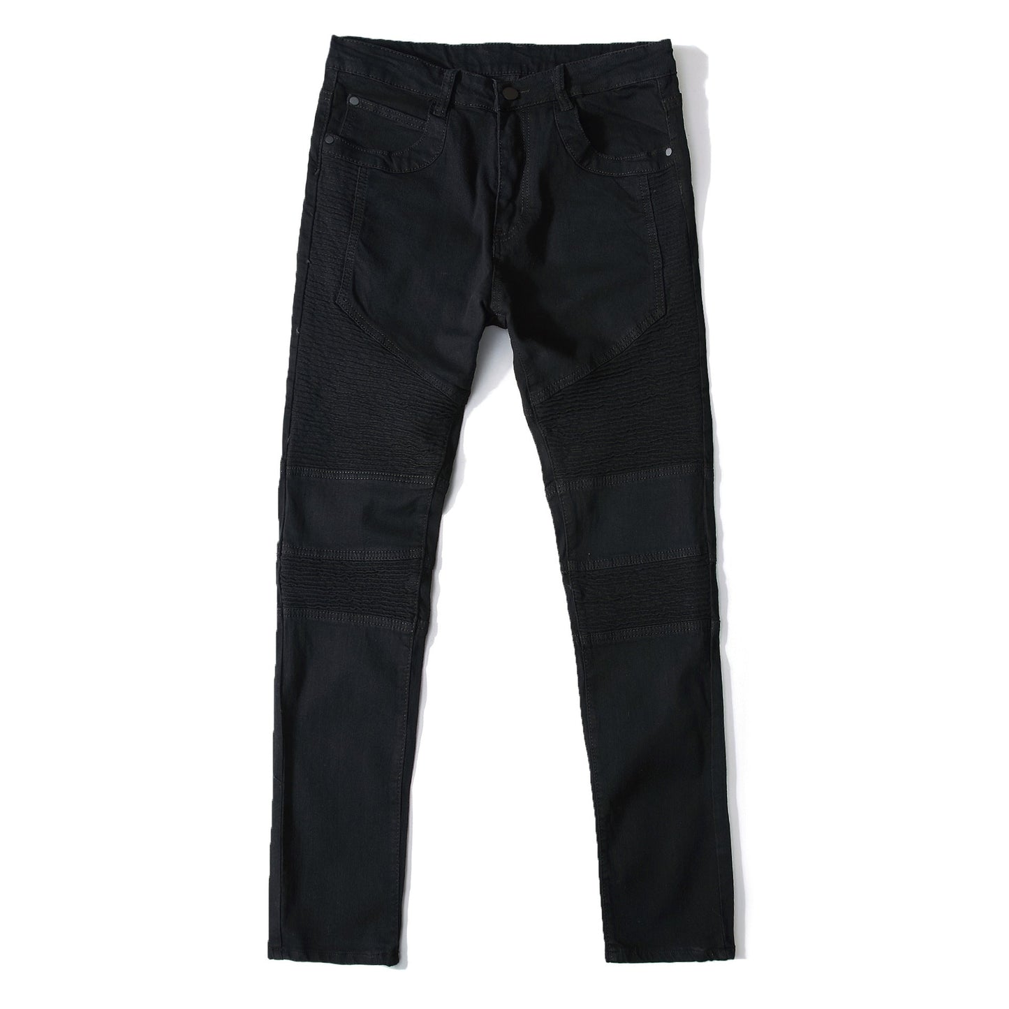 Men's Slim-fit Stretch Ripped Jeans Colouronova