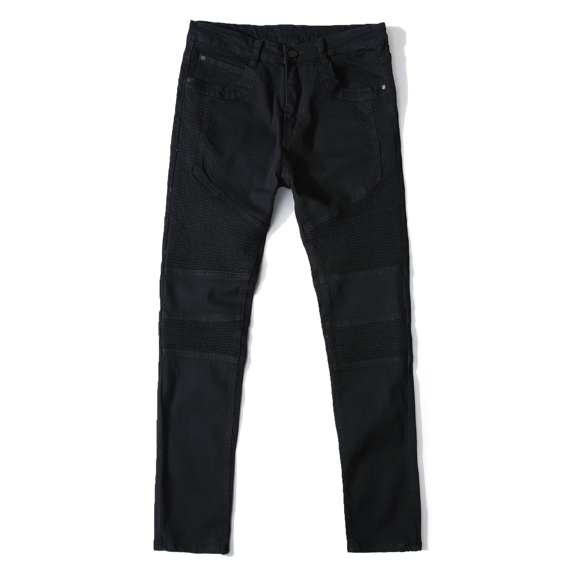 Men's Slim-fit Stretch Ripped Jeans Colouronova
