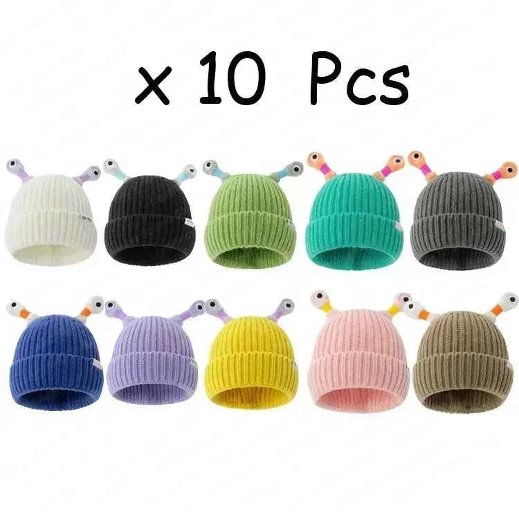 Parent Child Cute Glowing Little Knit Hat Funny Cold Weather Warm Weather Gear for Men Winter Hats for Women with Ear Christmas