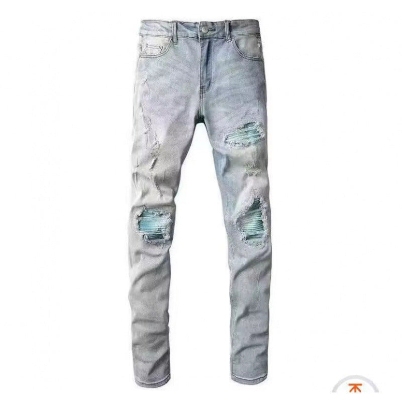 mens cotton jeans Colouronova