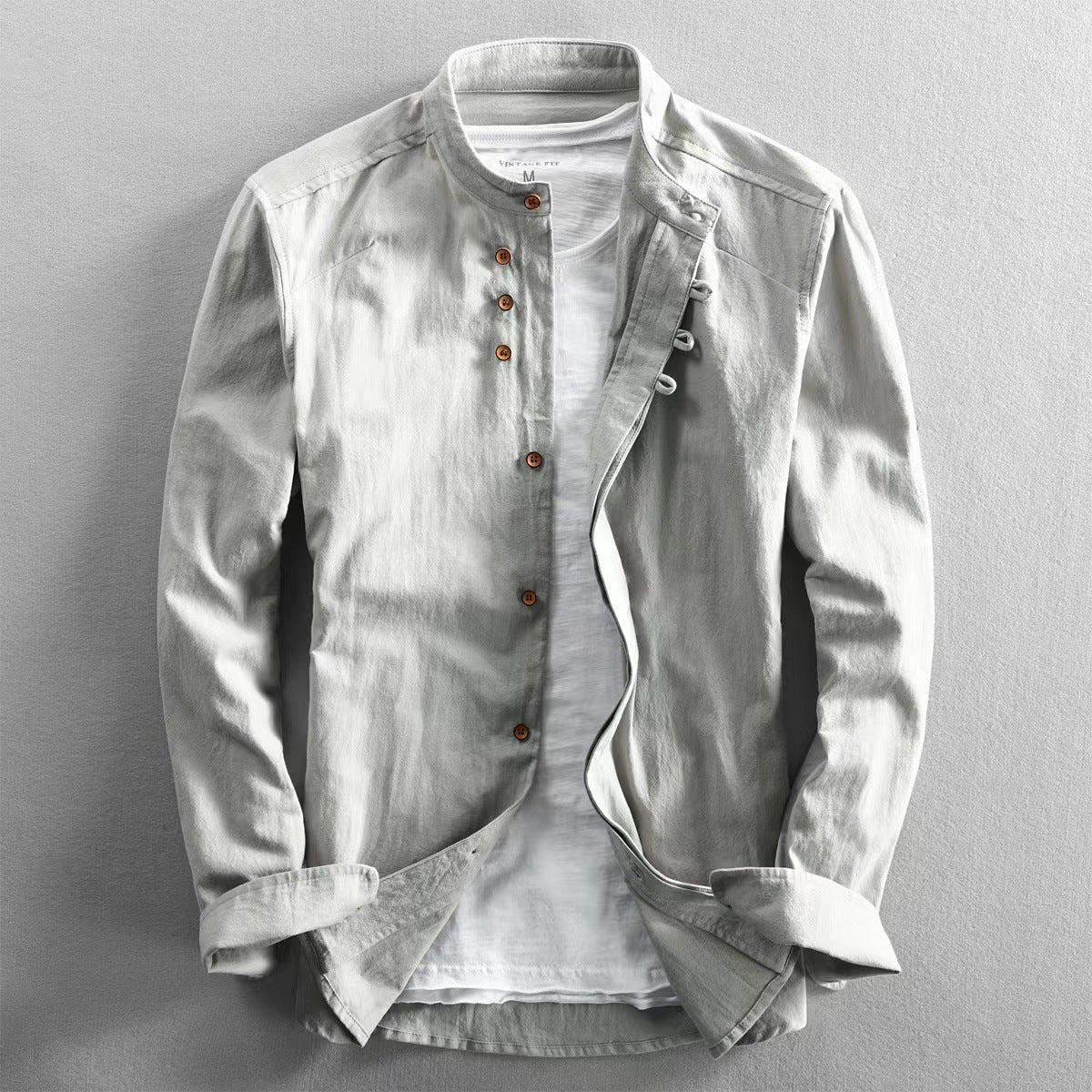 Mens Linen Shirt Colouronova