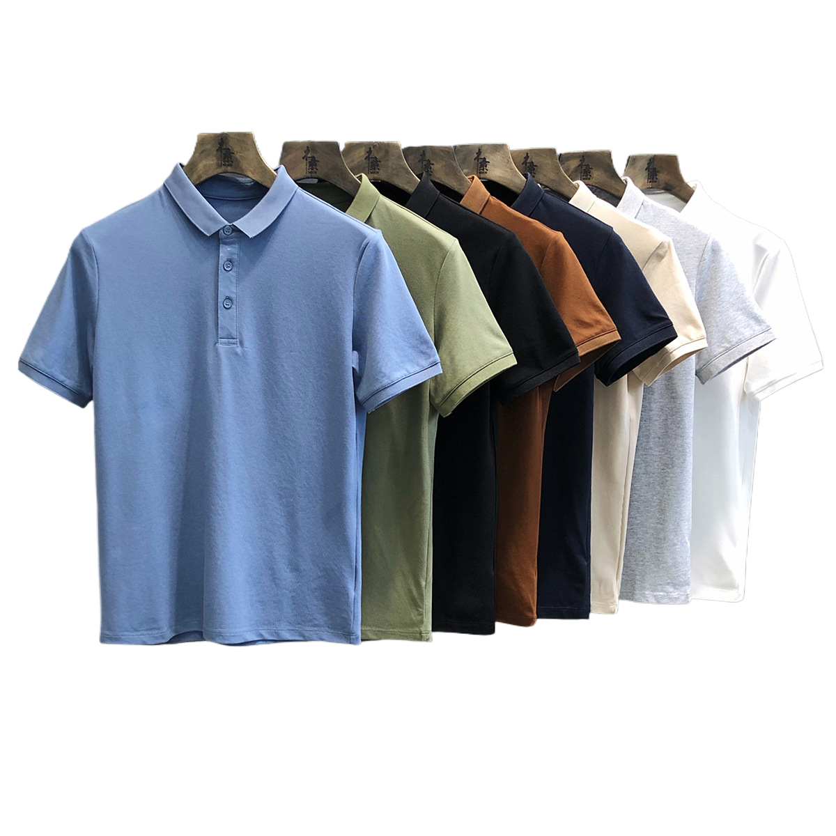 Basic men's polo shirt Colouronova