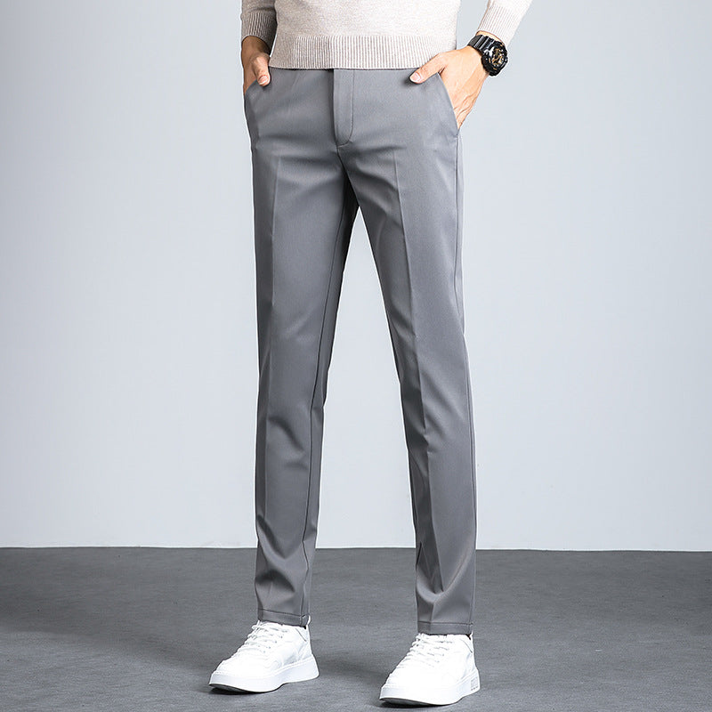 Men's Straight Leg Casual Pants Colouronova