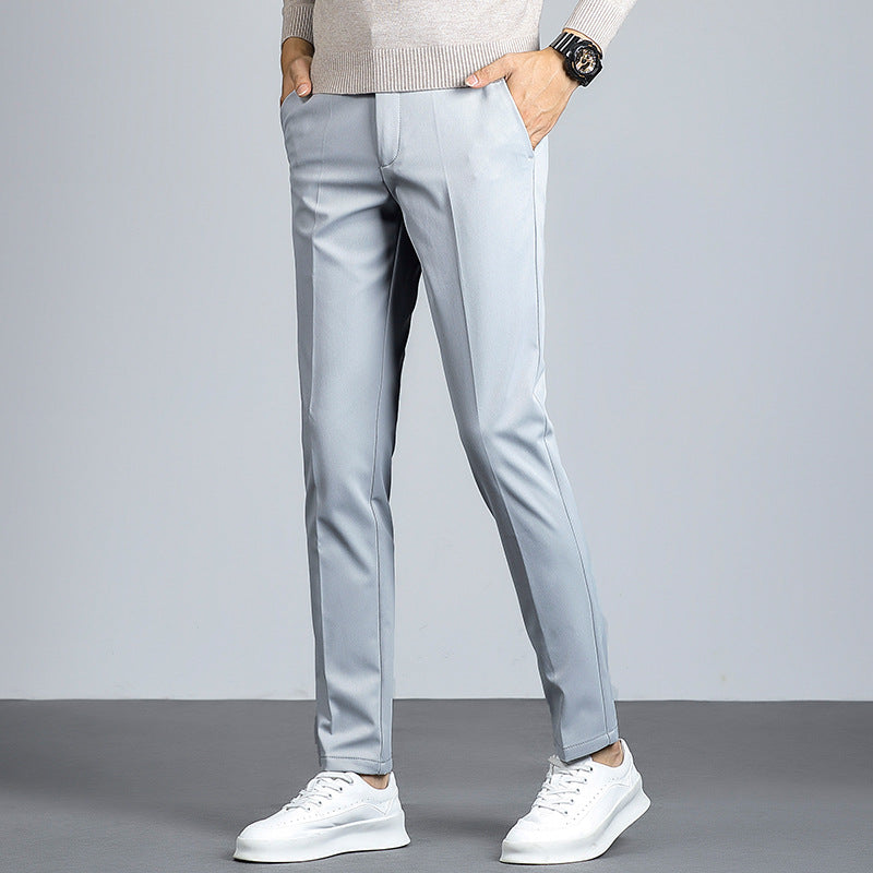 Men's Straight Leg Casual Pants Colouronova