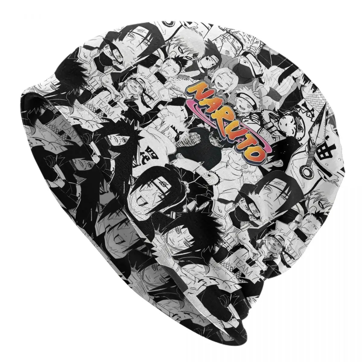 Unisex Chemo Beanie Skullies Narutos Anime Uzumaki Cartoon Outfit Fall Winter Warm Bonnet Knitting Hats - Colouronova