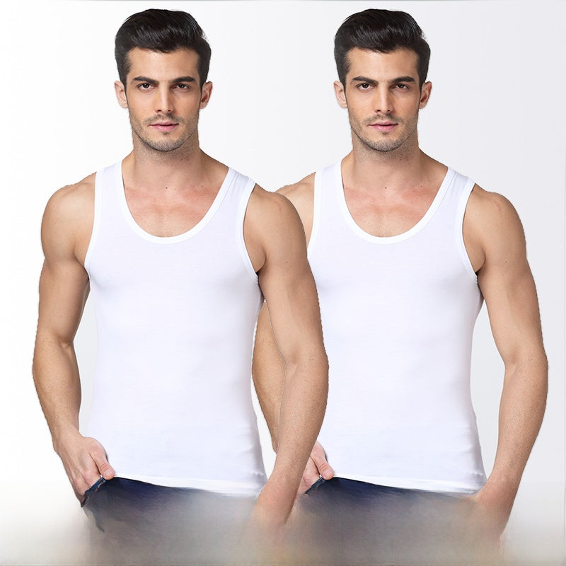 Pure cotton men's vest Colouronova