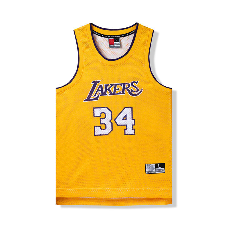 American Retro Mesh Jersey Iverson Maddie Kobe Curry Butler James Digital Print Basketball Vest Colouronova