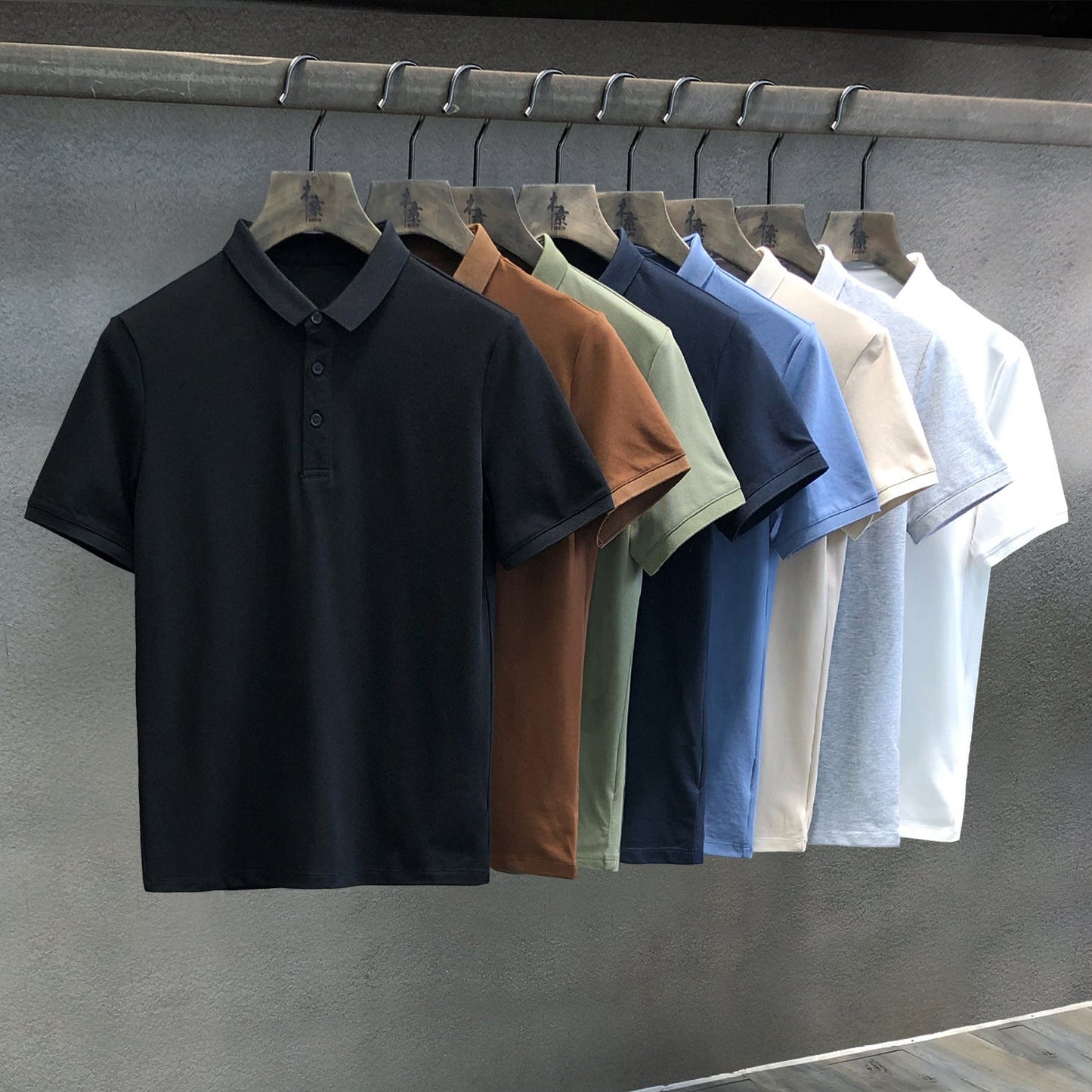 Basic men's polo shirt Colouronova