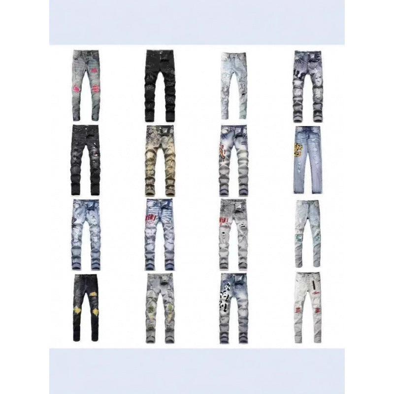 mens cotton jeans Colouronova