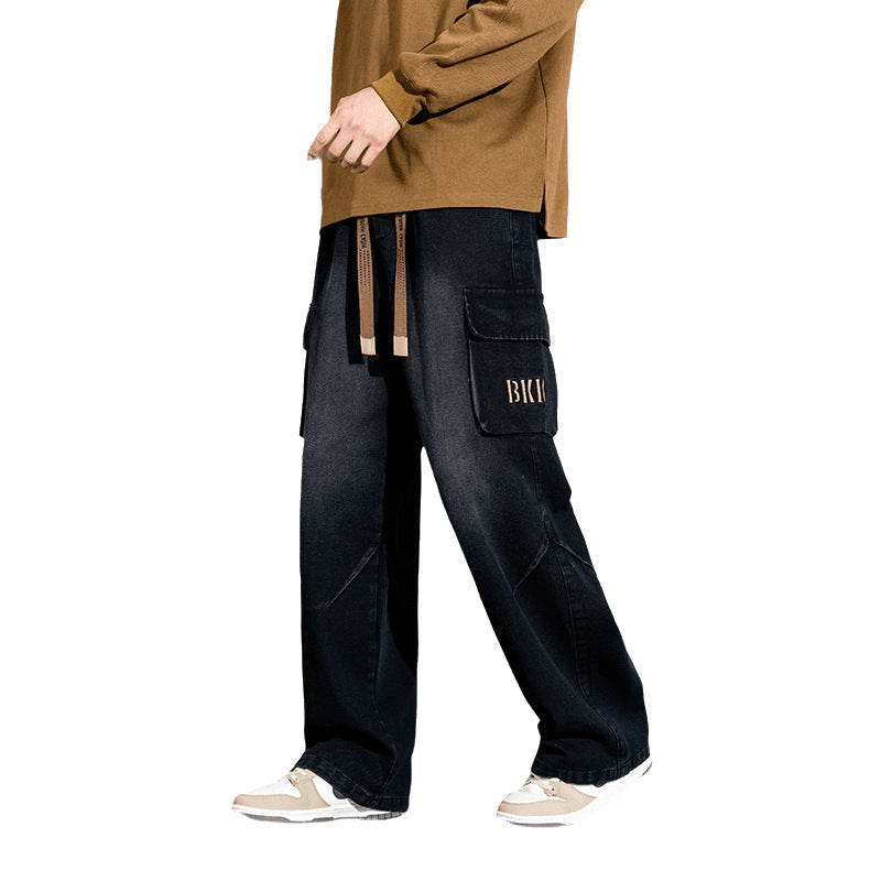 Men's Vintage Washed Pants Colouronova