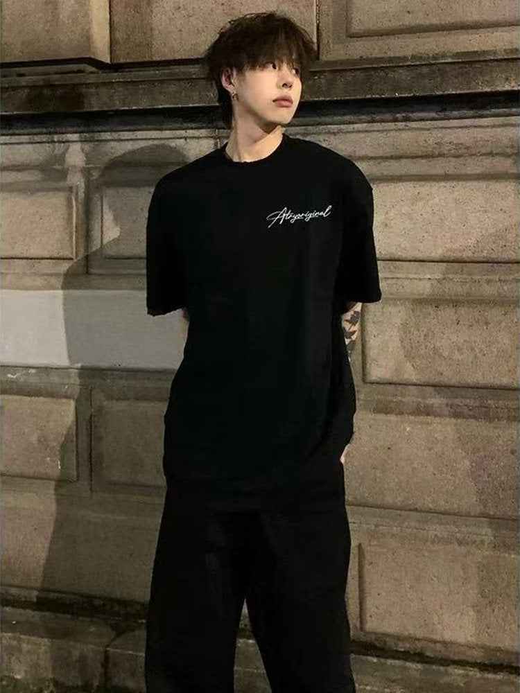 Men's Casual Cotton Short Sleeve T-shirt