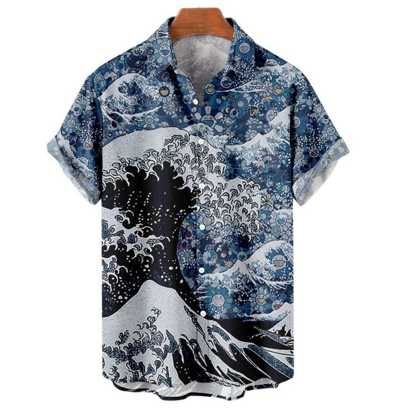 Mens Printed Shirt Colouronova