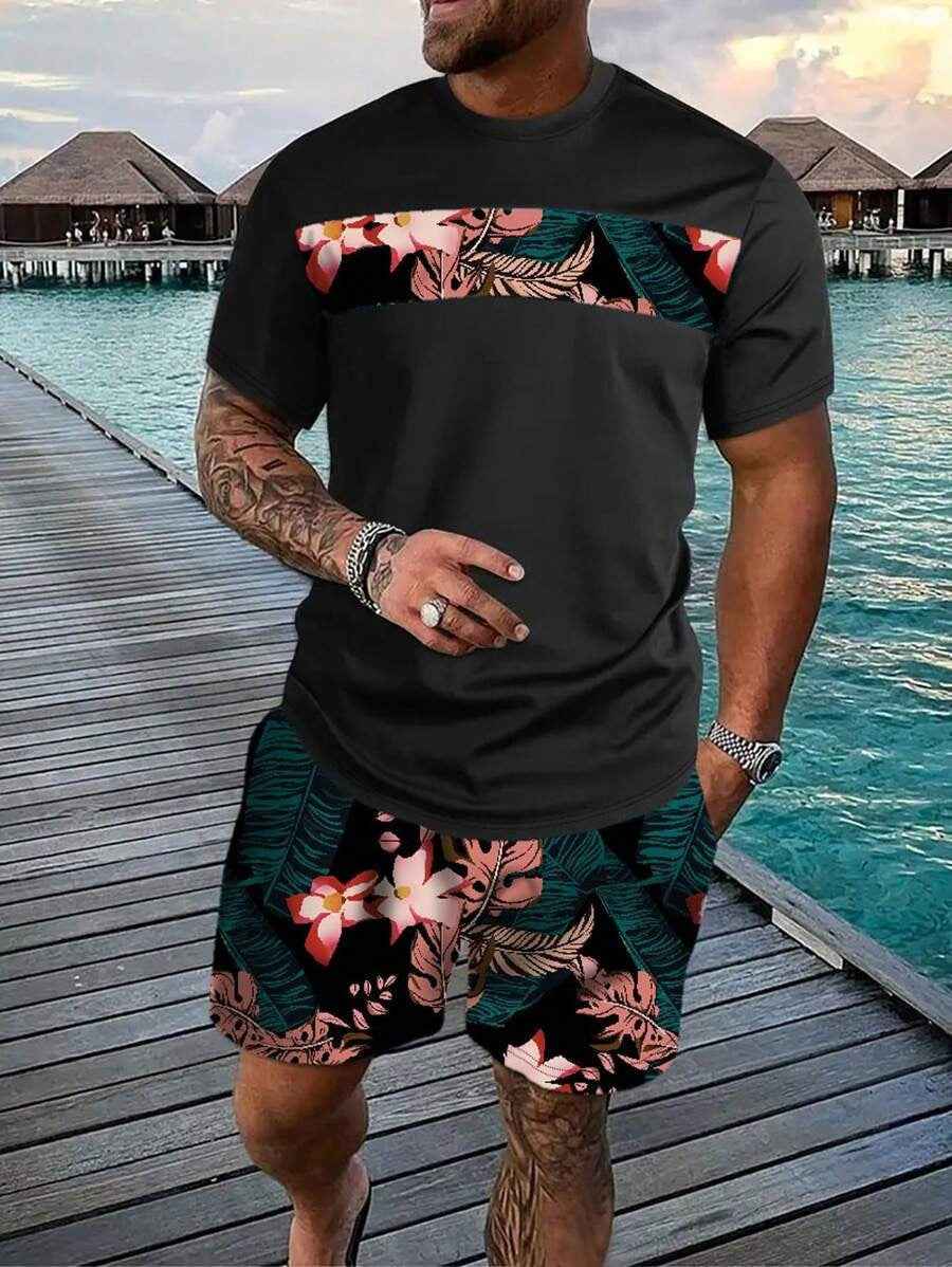 Loose and casual hip-hop suit