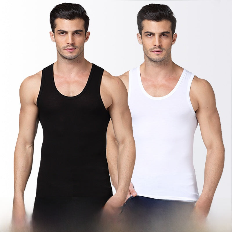 Pure cotton men's vest Colouronova