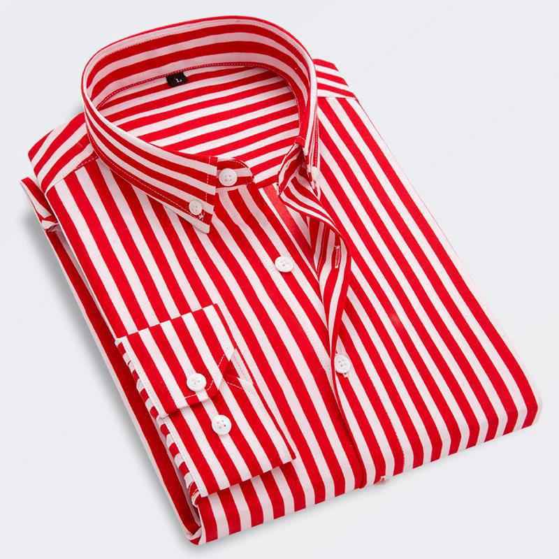 men's striped shirt