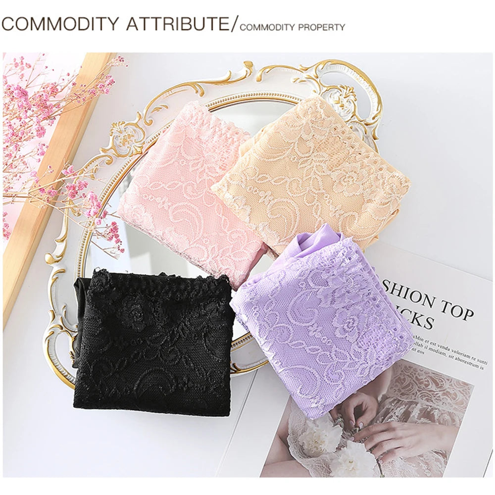 Briefs Women Panties No Trace Plus Size Wide Women Abdomen Breathable Brief Briefs Comfortable High Waist Pants - Colouronova