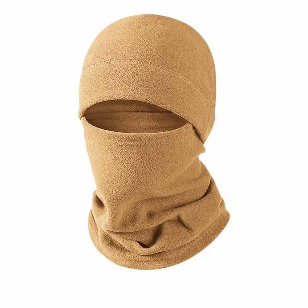 Outdoor Scarf Bonnet Hat Ski Mask Fleece Collar Hat Balaclava Pullover Cap Men Winter Cap Beanies Hat Winter Face Mask - Colouronova
