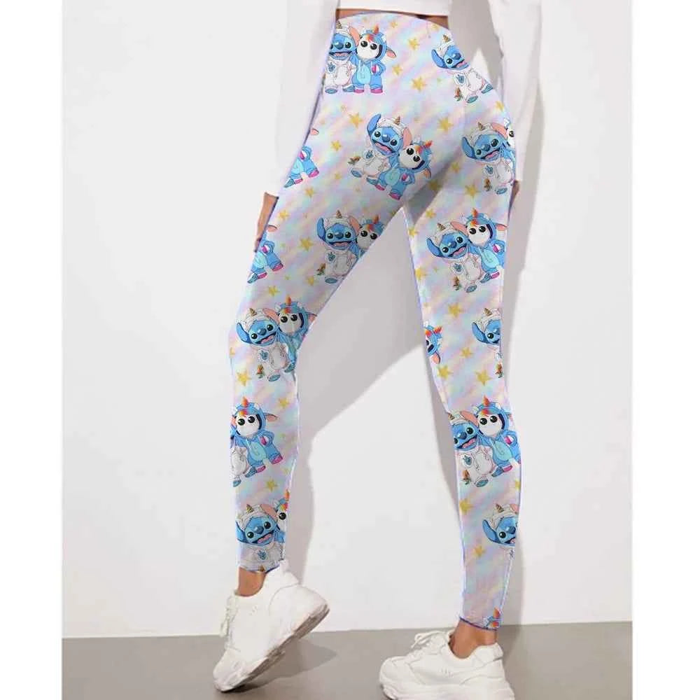 Christmas Stitch printed fitness leggings women's gym running yoga pants sportswear push ups jogging leggings