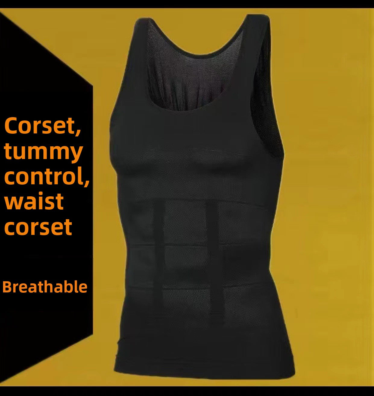 Seamless Men's Shapewear Corset Colouronova