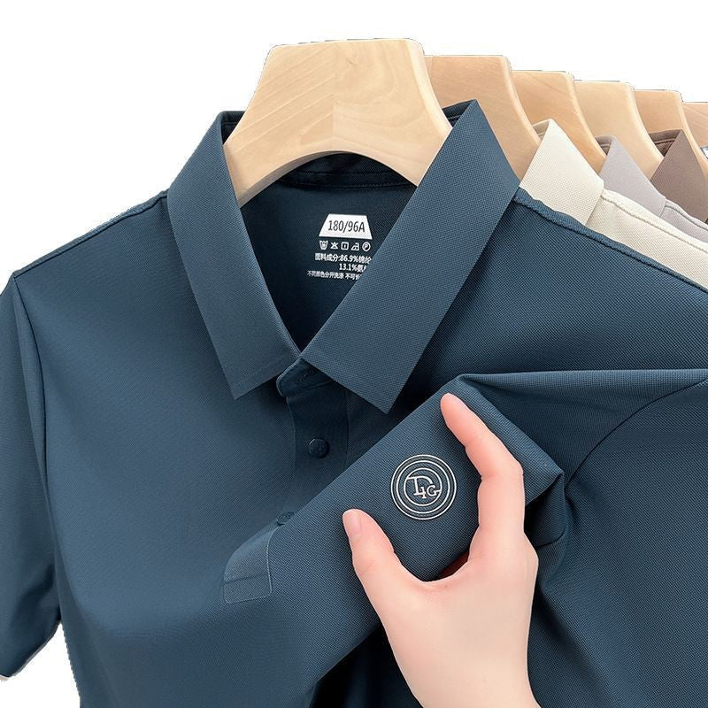 Men's Casual Short Sleeve Polo Shirt Colouronova
