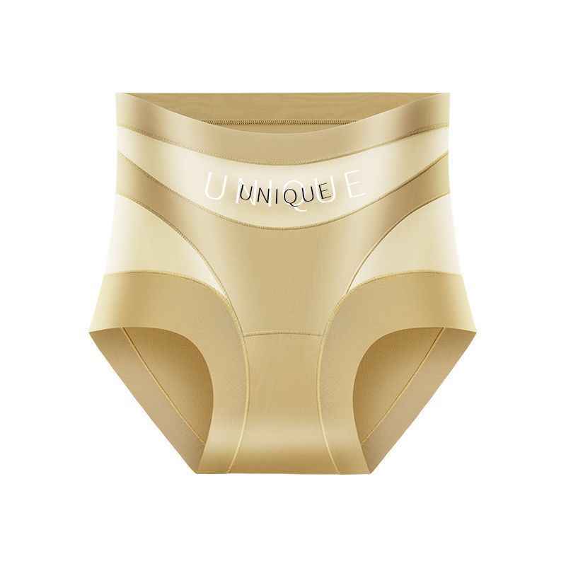High-Waisted Tummy Control Shapewear Panties with Cotton Lining