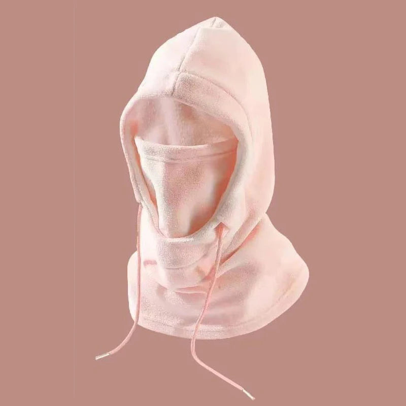 1Pcs Winter Warm Hat Beanies W/ Mask Neck Warmer 4-in-1 Windproof Balaclava For Men Women Cycling Cold Weather Protection Cap - Colouronova