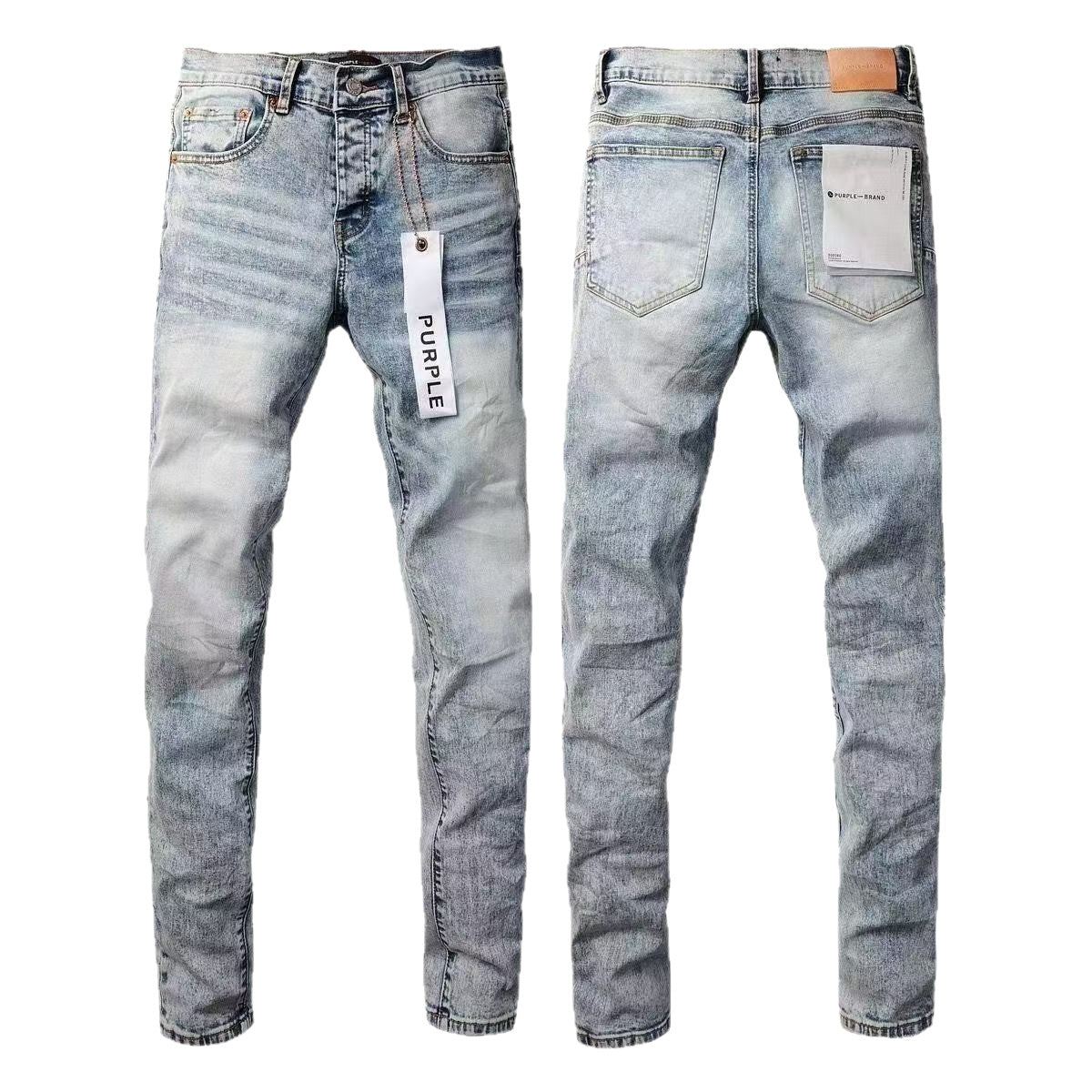 High Street ripped patch jeans Colouronova