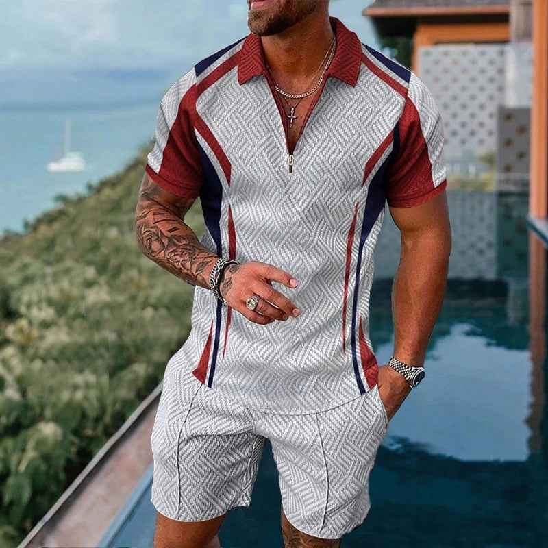Summer new men's suit Colouronova