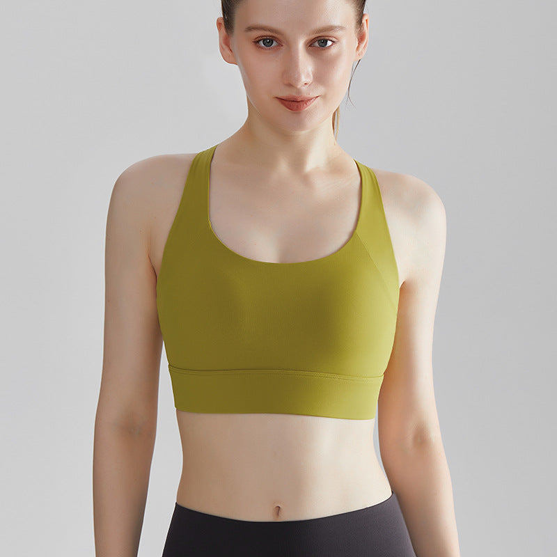 Supportive Womens Sports Bra for Fitness and Yoga Colouronova