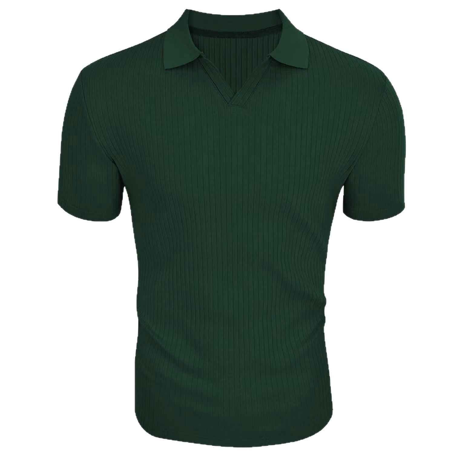 Men's T-shirts with lapel and V-neck Colouronova