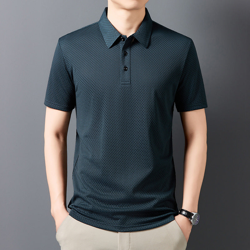 Breathable Men's Summer Polo Shirt Colouronova