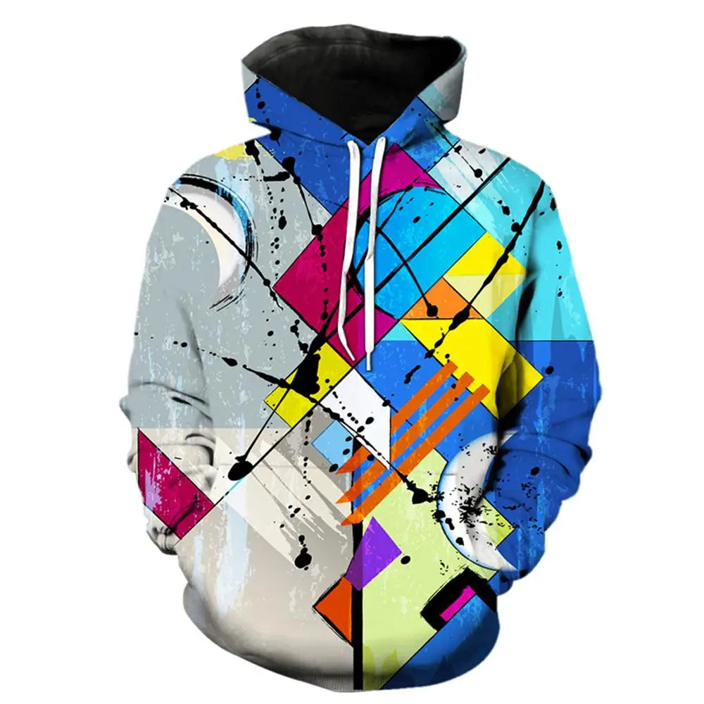 Rock DJ Concert Musical Instrument Note Violin Microphone 3D Print hoodies Men/Women Tracksuit autumn and winter funny Clothes - Colouronova