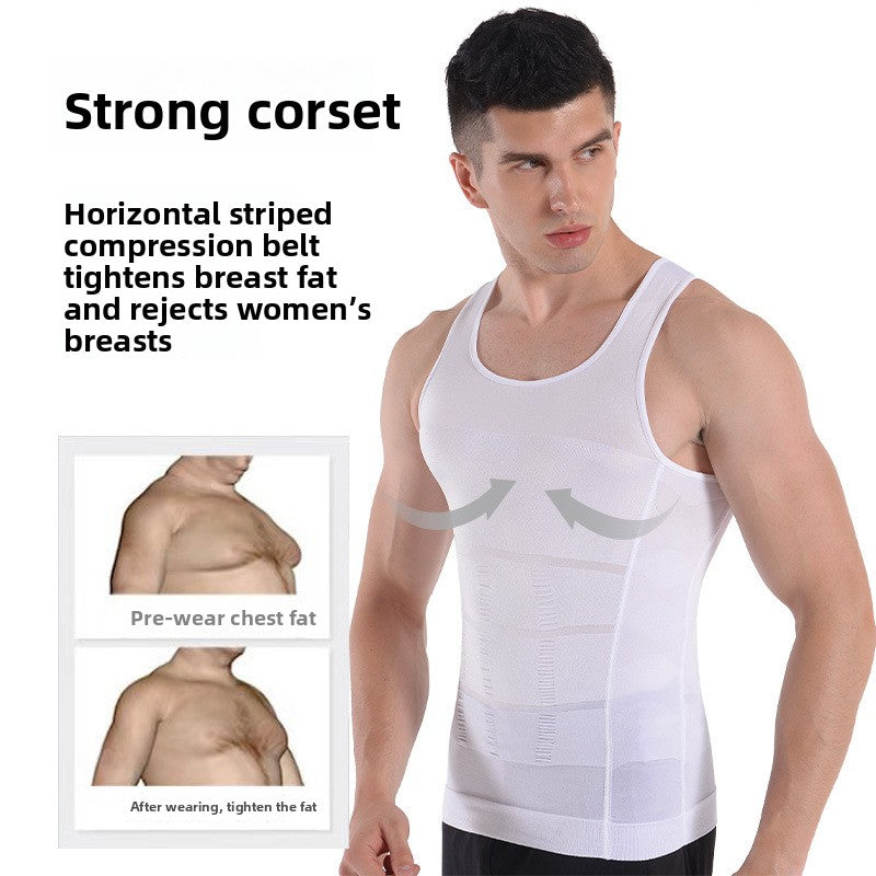 Men's Shaping Vest Colouronova