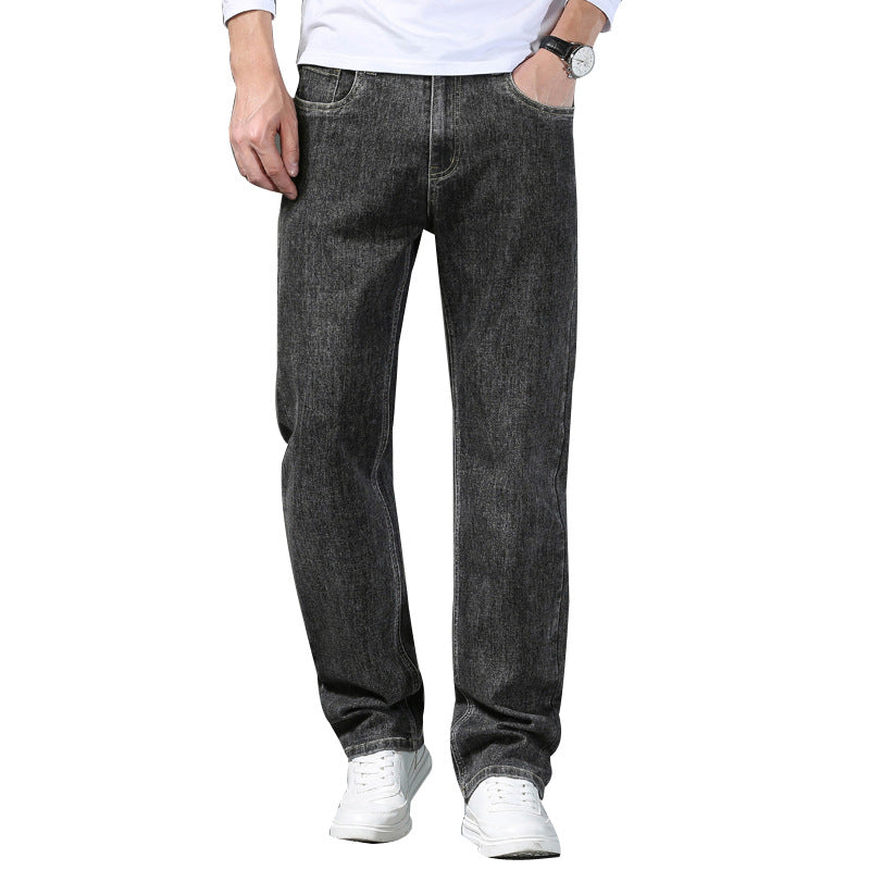 Loose straight men's jeans Colouronova