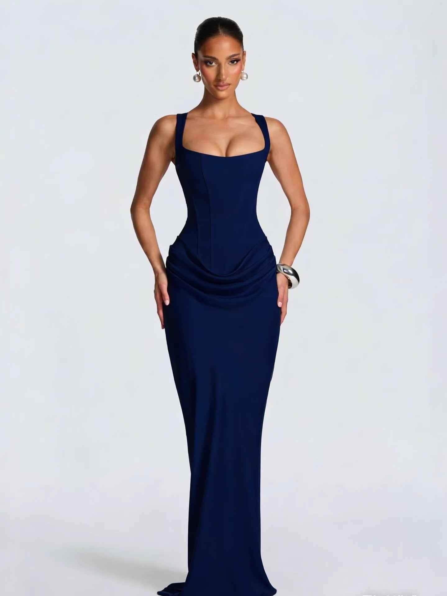 Slim Fit Spaghetti Strap Bodycon Dress
