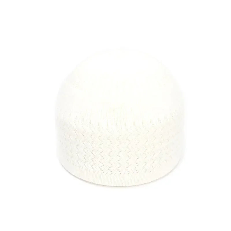 Warm Islamic Ramadan Jewish Kippah Homme Hat Unisex Beanies Cap Winter Knitted Muslim Men Prayer Hats Men's Wrap Head Caps - Colouronova
