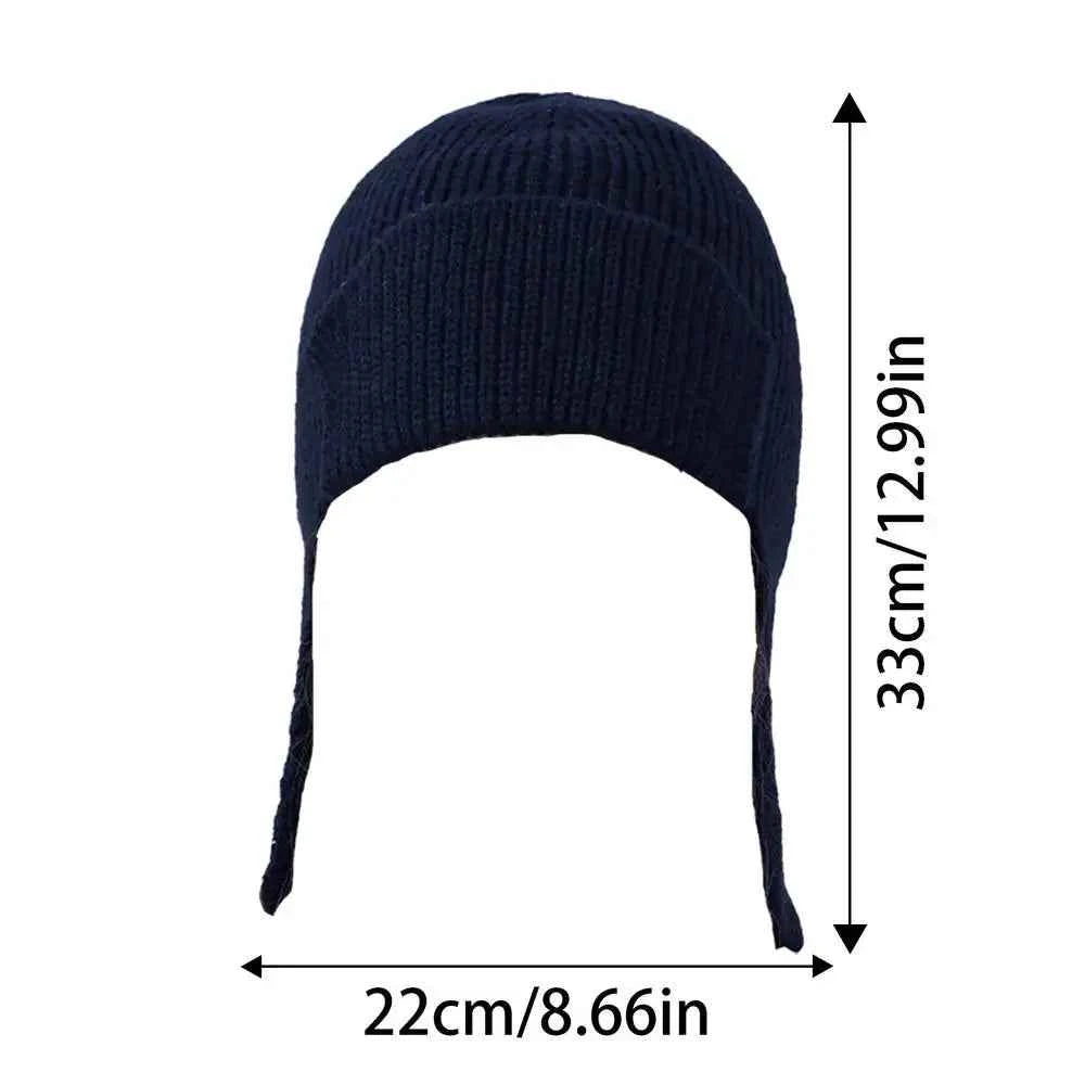 Winter Hat And Gloves Set For Women Elastic Women Knit Hats Women Winter Gloves Knit Beanie Hats Trendy Winter Knit Hats