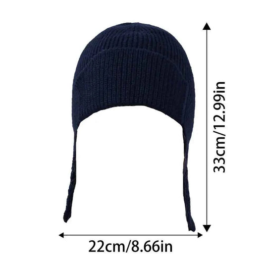 Winter Hat And Gloves Set For Women Elastic Women Knit Hats Women Winter Gloves Knit Beanie Hats Trendy Winter Knit Hats