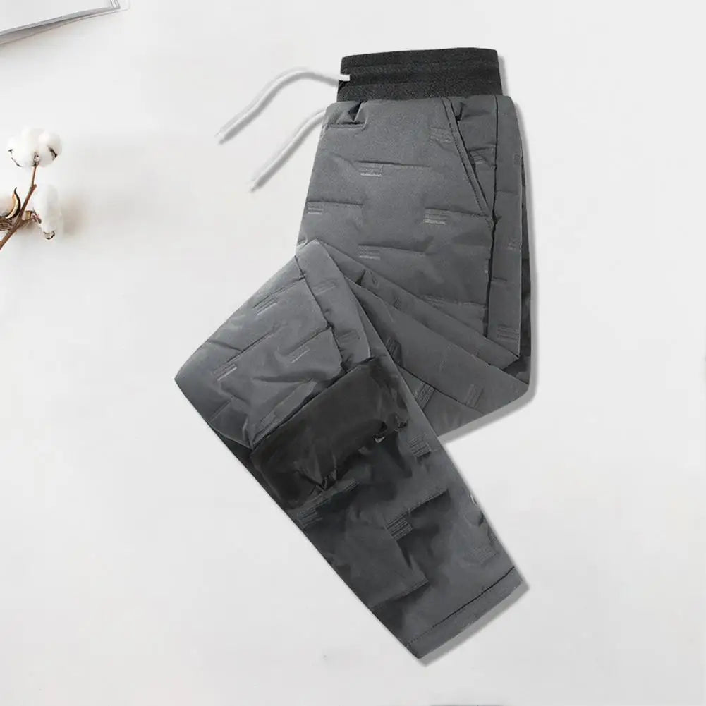 Warm Thick Sweatpants Men Joggers New Casual Fleece Cotton Plush Pants Male Oversized Large Size Trousers Autumn and Winter - Colouronova