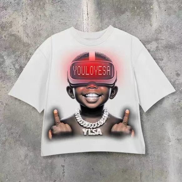 Street Hip-Hop Men's T-Shirt Colouronova