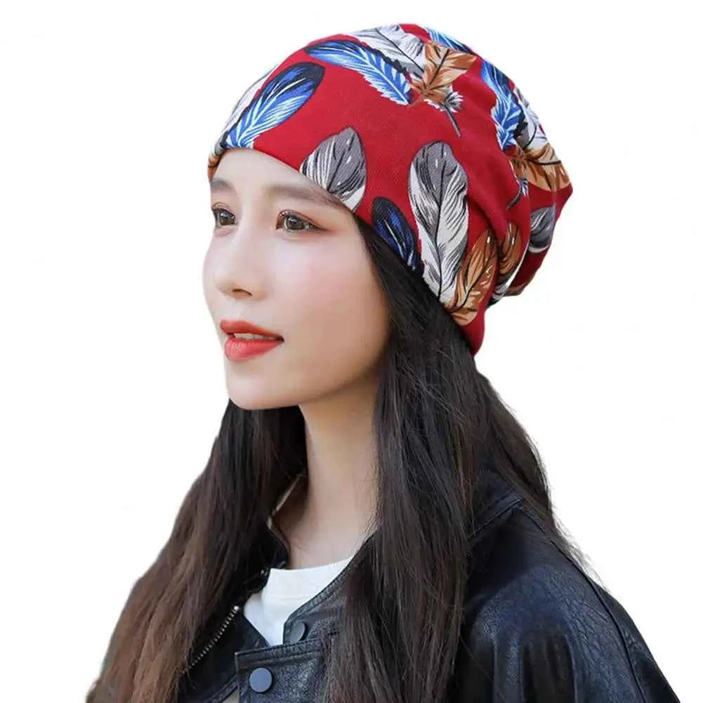 Scarf Neck Collar Multi-functional Scarf Breathable High Elastic Thickened Winter Warm Face Guard Headwear Cycling Scarf Hat