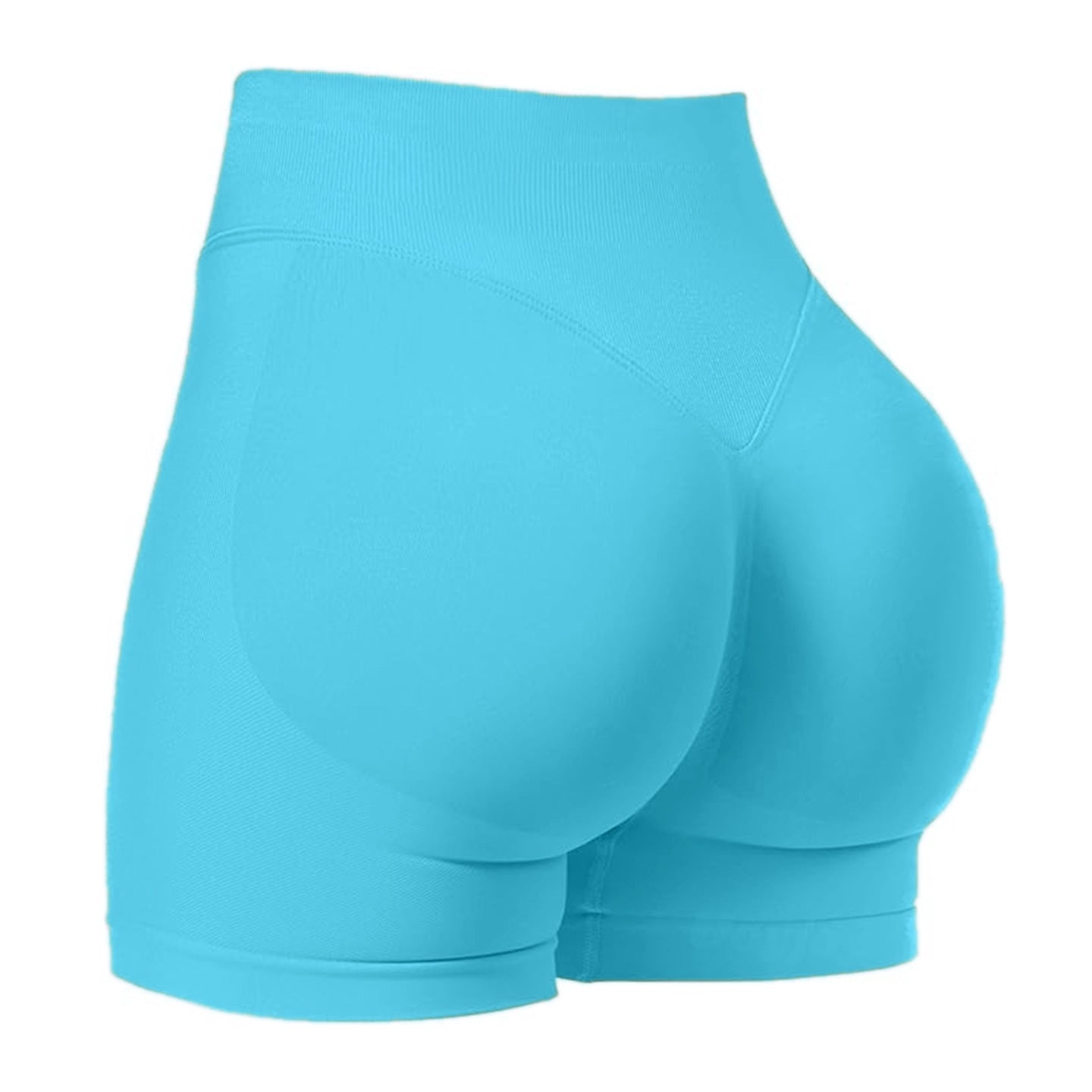High Waist Quick-Dry Seamless Yoga Fitness Shorts Colouronova