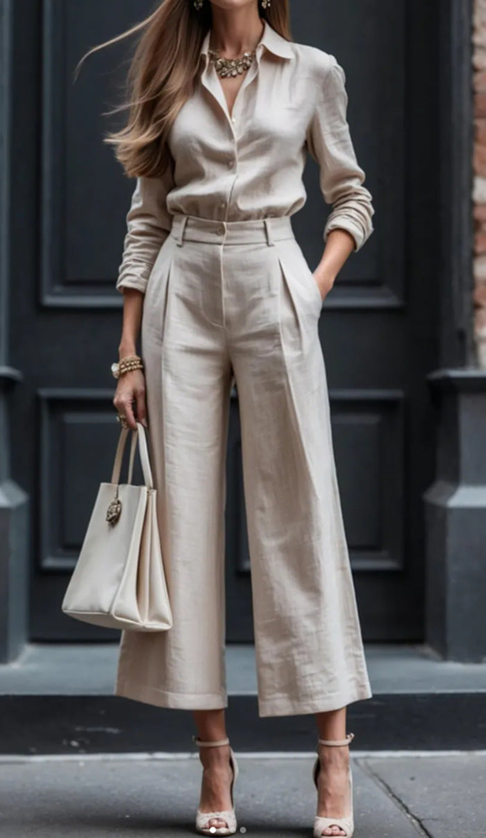 Elegant Women's Casual Suit Set Colouronova