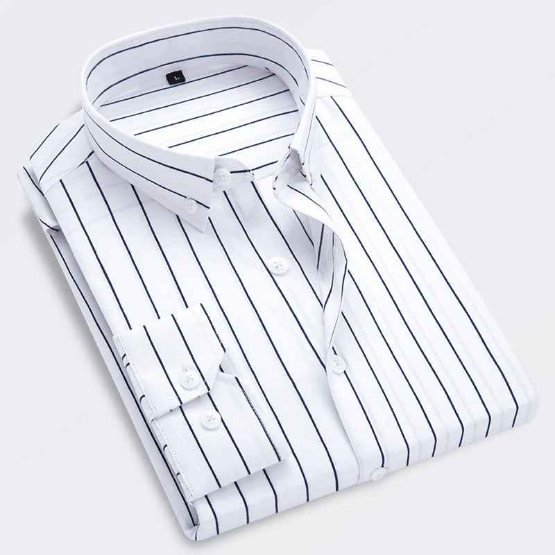 men's striped shirt