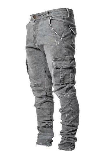 Mens Stretch Jeans Colouronova
