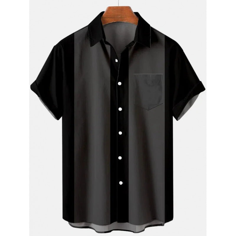 Mens Printed Shirt Colouronova