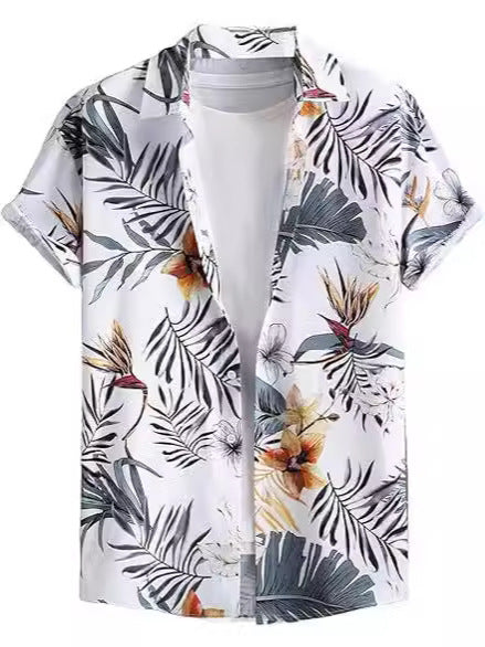 printing buckle short sleeve Colouronova